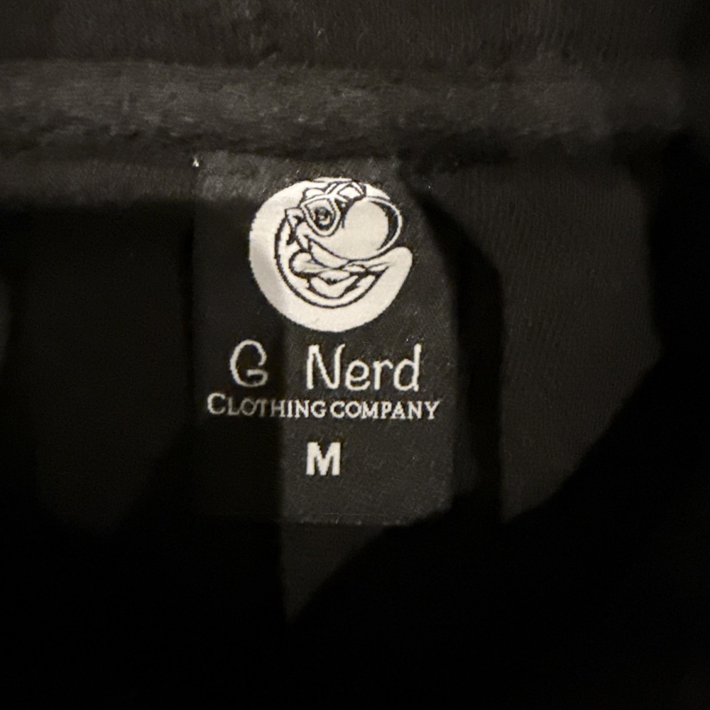 Rare Vintage Sesame Street Anime Street Wear NERDS‎ Clothing Co Hoodie Size Med - Picture 4 of 8